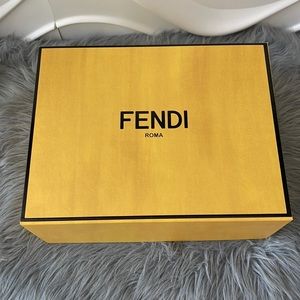 Fendi box with Fendi tissue paper